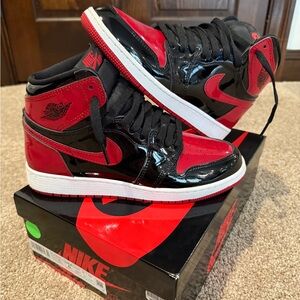 Nike Air Jordan 1 Retro High OG Black Red Sneakers